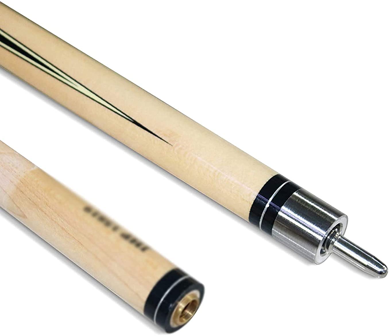 57-Inch Maple Wood Pool Cue Stick - 20oz Handcrafted Billiard Cue with 12-13mm Head & Superior Grip | Professional Billiards Accessories for Home Game Rooms, Bars, and Pool Halls