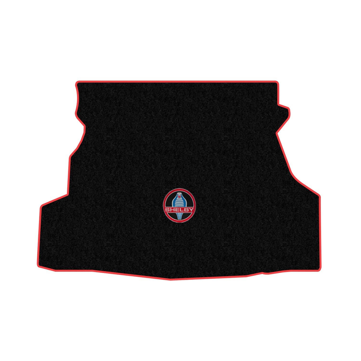Premium Custom-Fit Carpeted Floor Mats for 2008-2009 Shelby Mustang Coupe (Black) - Luxury Car Floor Liners with Premium Binding & Shelby Circle Logo - Perfect for Daily Driving, Car Shows & Protecting Your Vehicle Interior