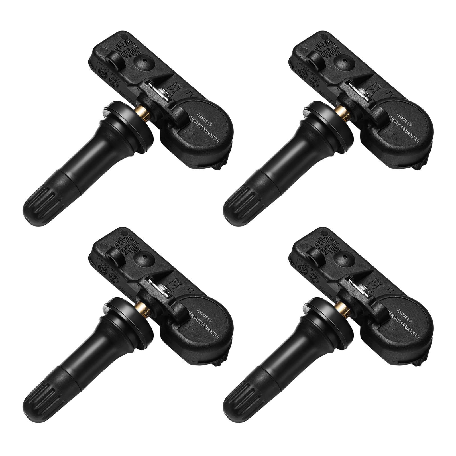 TPMS Sensor 433MHz for Jeep Wrangler JK Dodge Ram Charger - Replacement for 56029398AB 68142397AA 68241067AA 68241067AB - Tire Pressure Monitoring System for Off-Road & Daily Driving