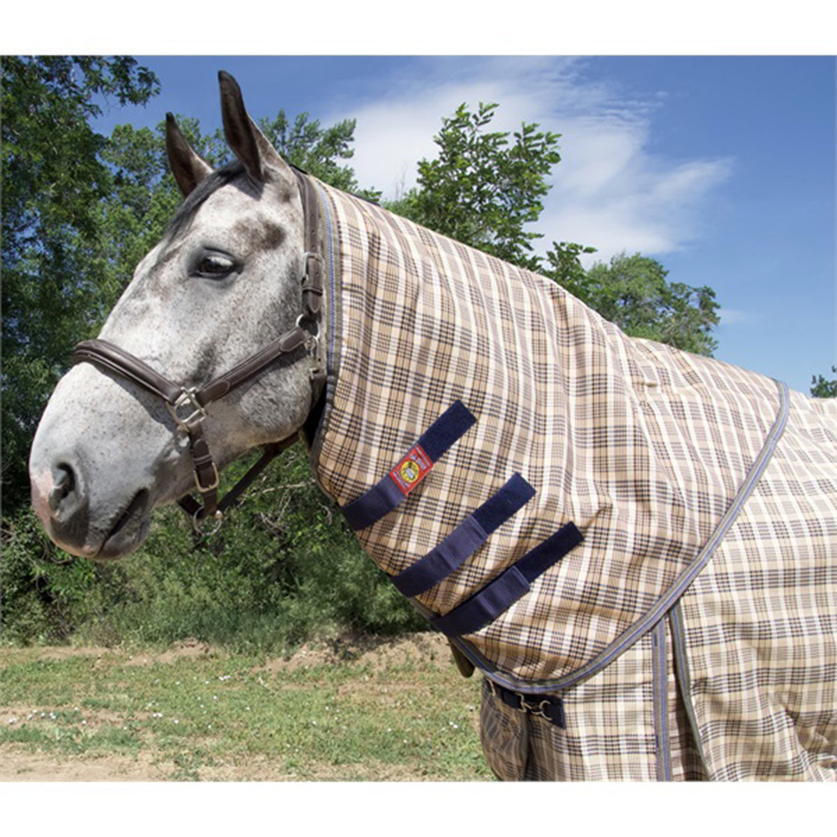 5-Pack Baker Neck Cover 200g for Horse Turnout Blanket - Waterproof & Breathable for Outdoor Riding and Stable Use