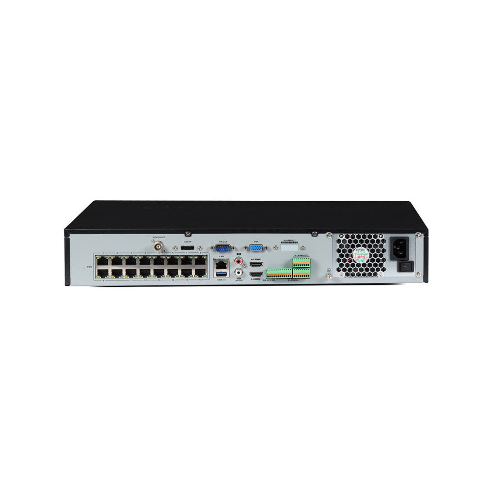 iDS 7716NXI M4/16P/X 16-Channel PoE NVR with DeepinMind for IP Cameras up to 32MP - Perfect for Home Security & Business Surveillance Systems