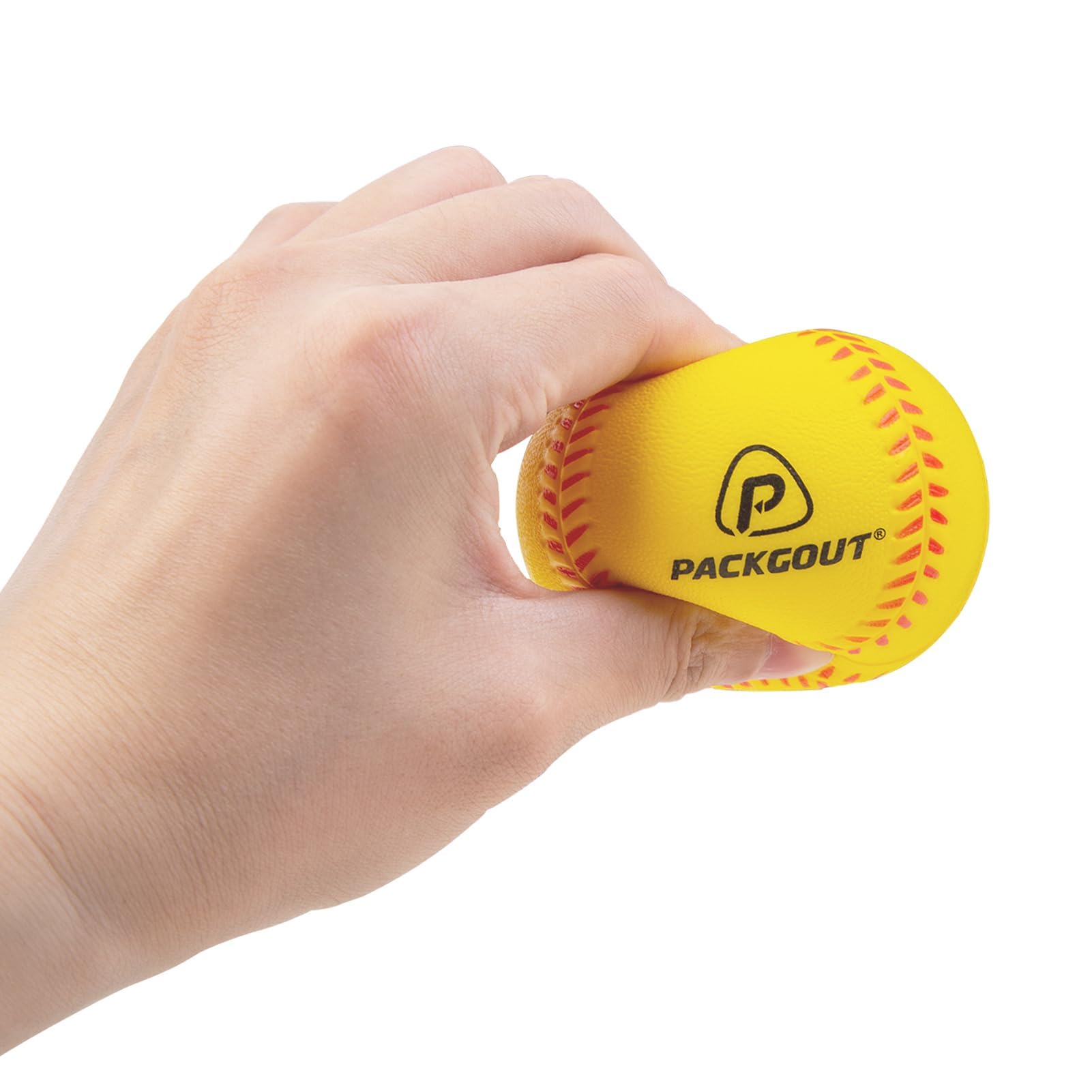 Soft Foam Baseballs for Kids & Teens - Safe Training & Practice Balls for Hitting, Pitching & Fielding | Squishy T-Balls for Indoor/Outdoor Use | Perfect for Backyard Games, Baseball Drills & Youth Leagues