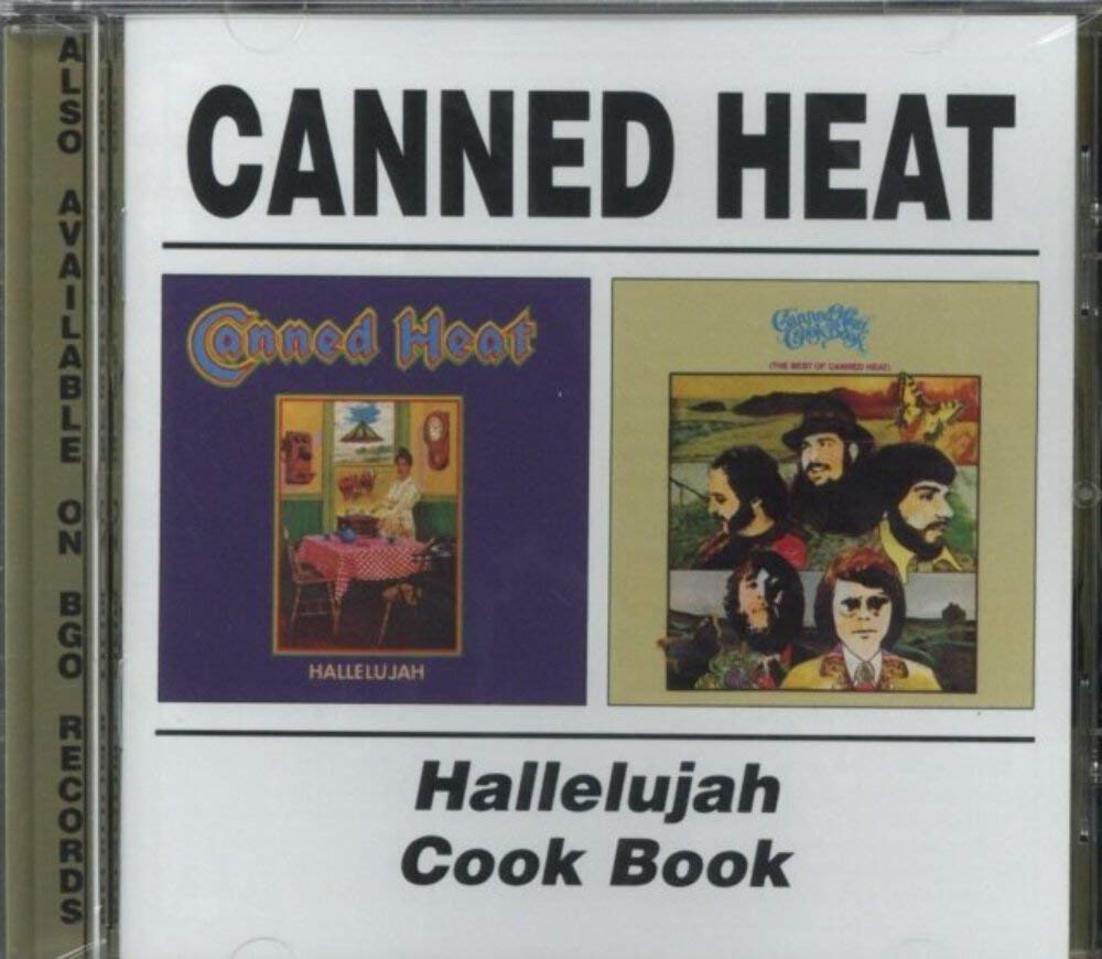 Canned Heat - Hallelujah Cookbook | Vintage Cookbook Collection | Perfect for Home Chefs & Music Lovers | Great Gift for Cooking Enthusiasts