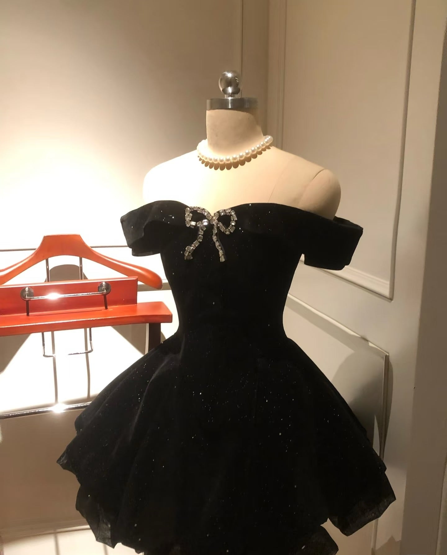Off The Shoulder Black Birthday Dress - Short Homecoming Party Dress J6478 for Women, Elegant & Sexy Clubwear for Night Out, Date Night, Prom & Special Occasions