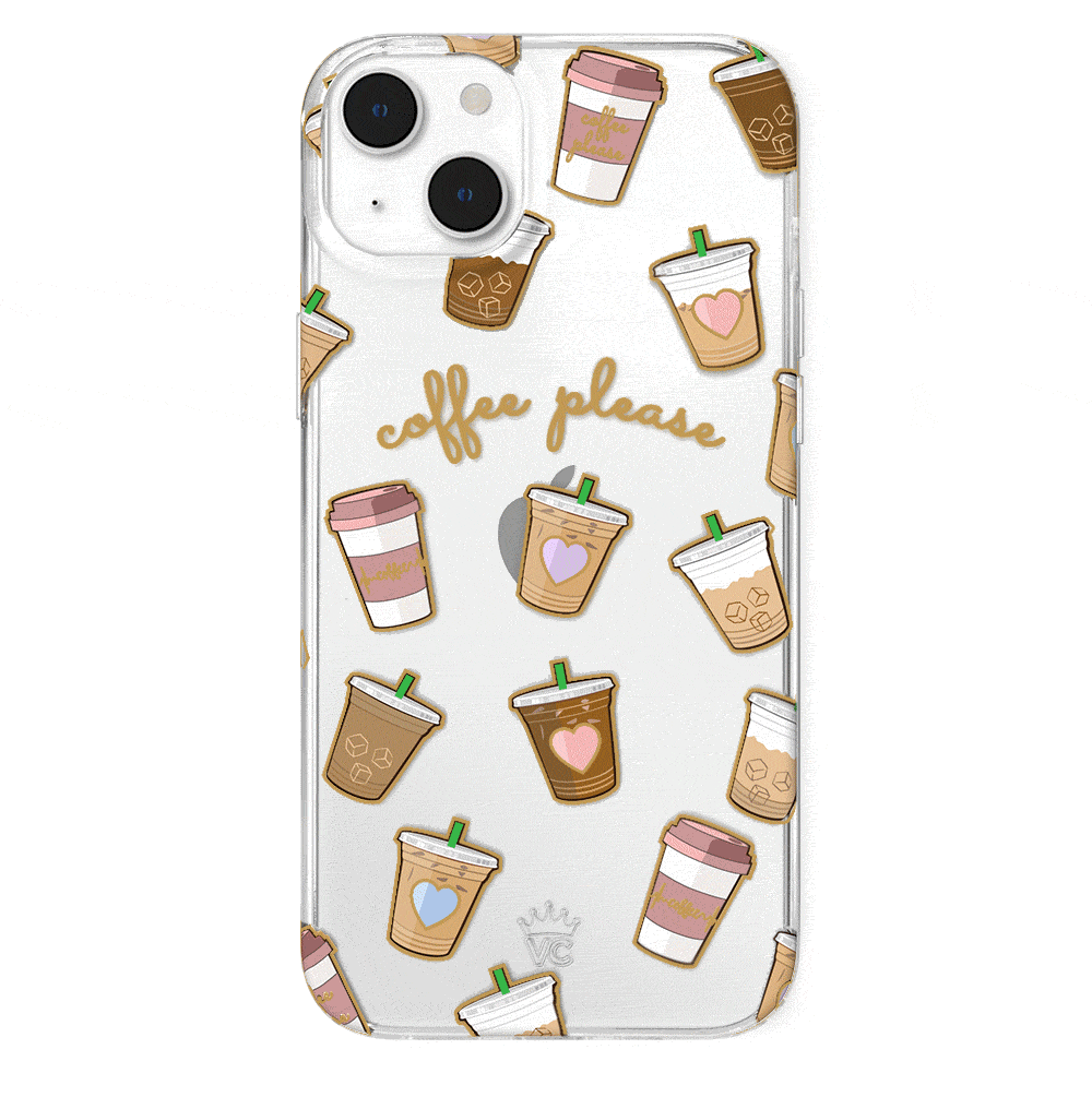 Premium Coffee First iPhone Case - Stylish & Durable Phone Cover for iPhone [Models] - Perfect for Coffee Lovers, Office Use & Daily Protection