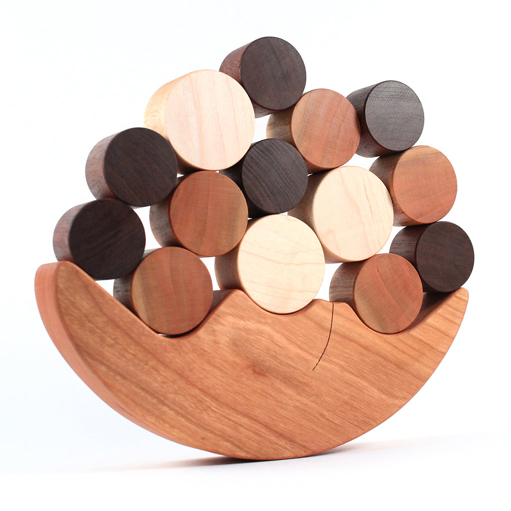 Smiling Moon Balancer - Yoga & Meditation Accessory for Stress Relief & Relaxation - Perfect for Home, Studio & Travel Use