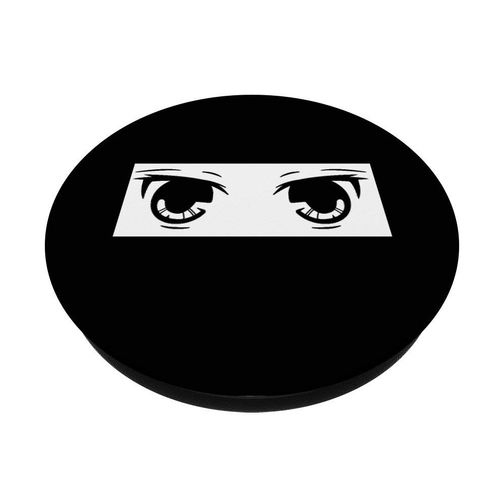 Japanese Anime Manga Fan Shoujo Girl PopSockets Swappable PopGrip - Perfect for Phone Cases, Tablets & Laptops | Anime Eyes Design for Otaku & Japan Pop Culture Lovers