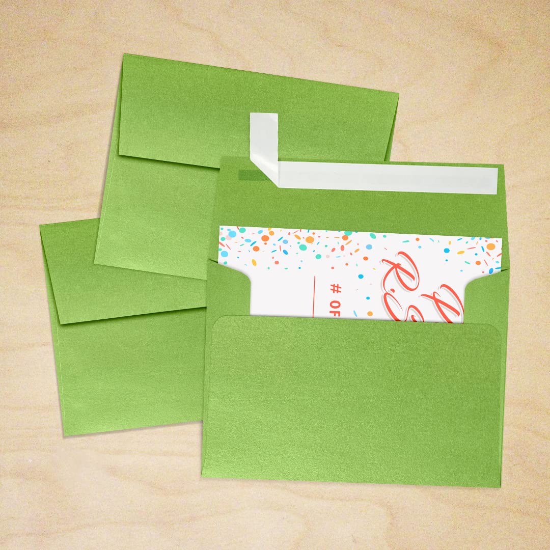 Premium A2 Invitation Envelopes with Peel & Press Seal - 4 3/8