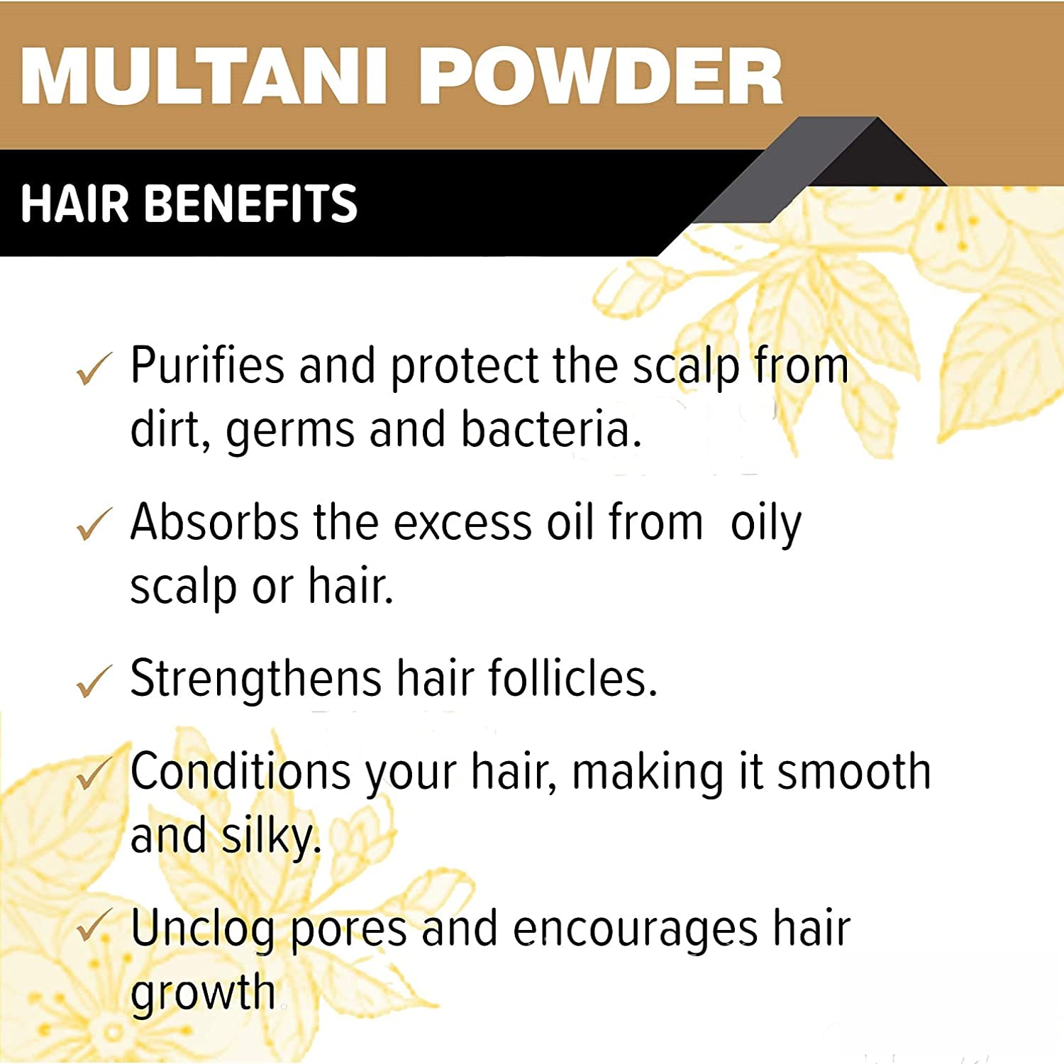 Oilanic 100% Pure & Natural Multani Mitti Powder - 3 Jar Combo (300g) for Glowing Skin & Healthy Hair | Face Mask, Hair Treatment, Acne & Oil Control