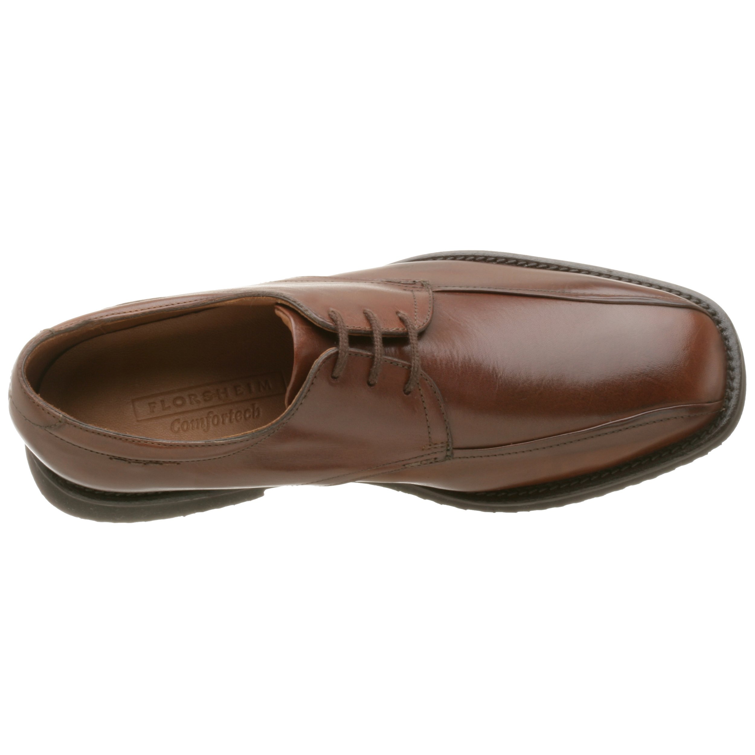 Florsheim Men's Stanwick Bicycle Toe Oxford Dress Shoes - Classic Business Formal & Wedding Leather Shoes for Professional Office Wear