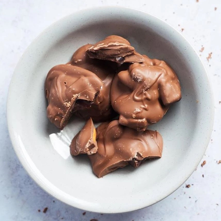 Delicious Milk Chocolate Covered Dates & Almond Clusters - Gourmet Snack for Gifts, Parties & Healthy Desserts