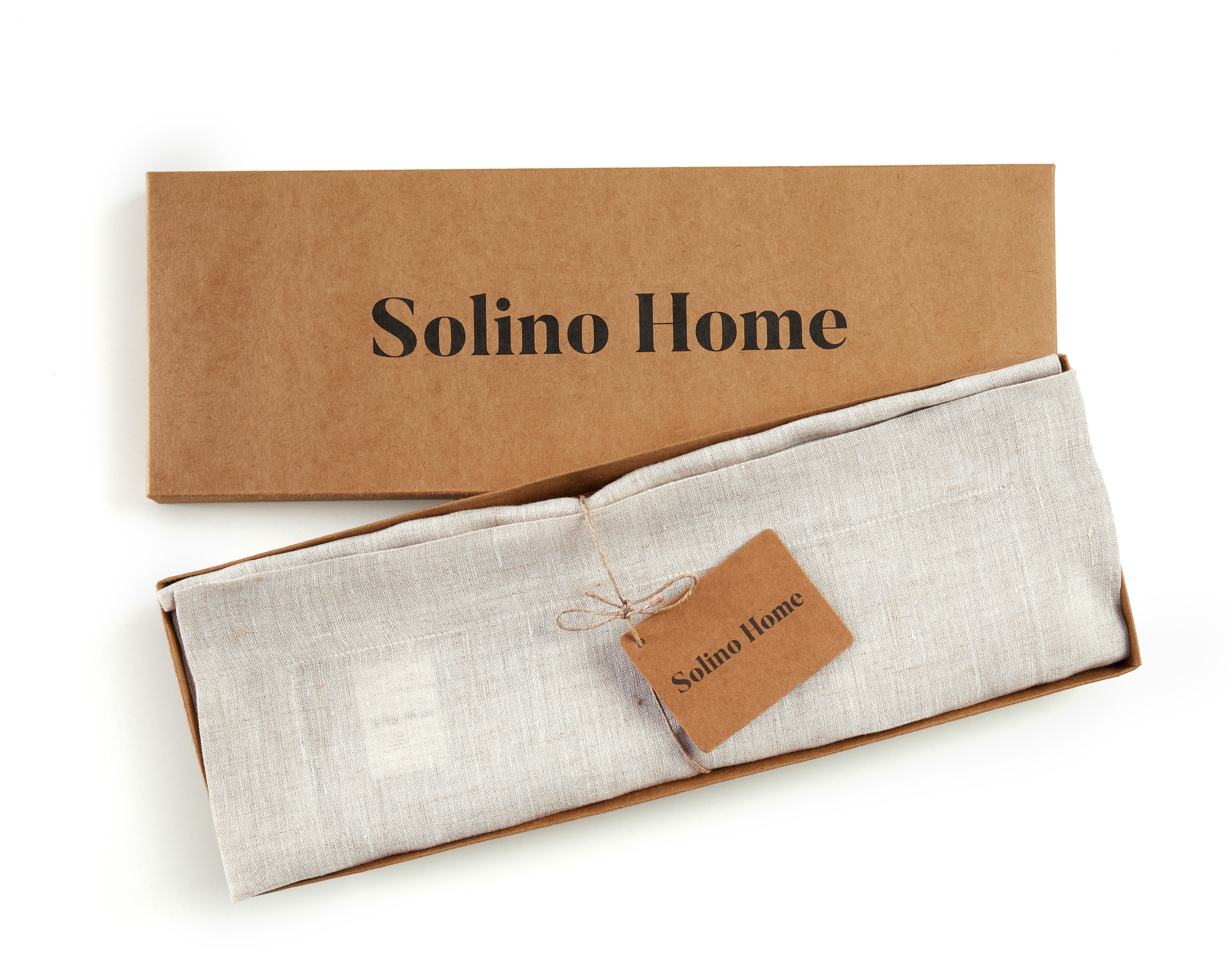 Sonoma Table Runner - Elegant Cotton Linen Dining Table Decor for Thanksgiving, Christmas & Wedding - Perfect for Holiday Home Decor & Party Settings