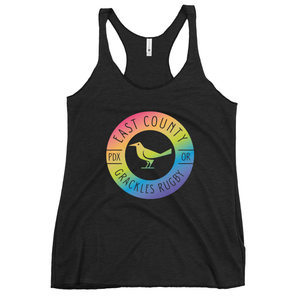 East Co. Grackles Women's Racerback Tank Top - Breathable Workout & Yoga Tank for Women - Perfect for Gym, Running, and Casual Wear