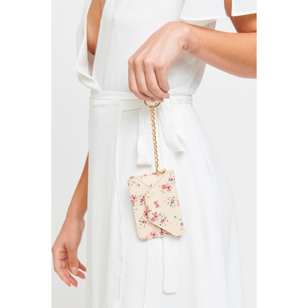 GIA Floral Card Holder - Slim RFID Blocking Wallet for Women - Perfect for Travel, Shopping & Everyday Use