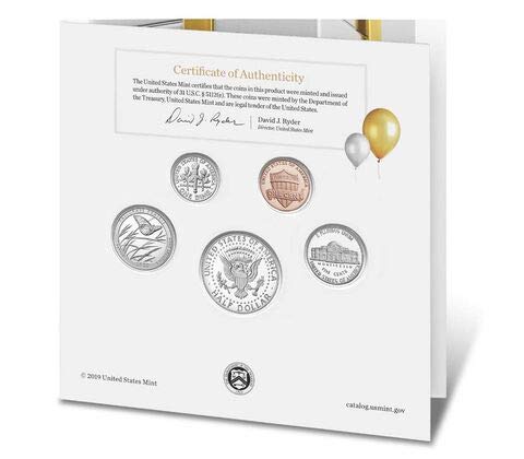 2020 Happy Birthday Coin Set by US Mint - Limited Edition Collectible Birthday Gift for Coin Enthusiasts & Collectors - Perfect for Birthdays, Anniversaries & Special Occasions