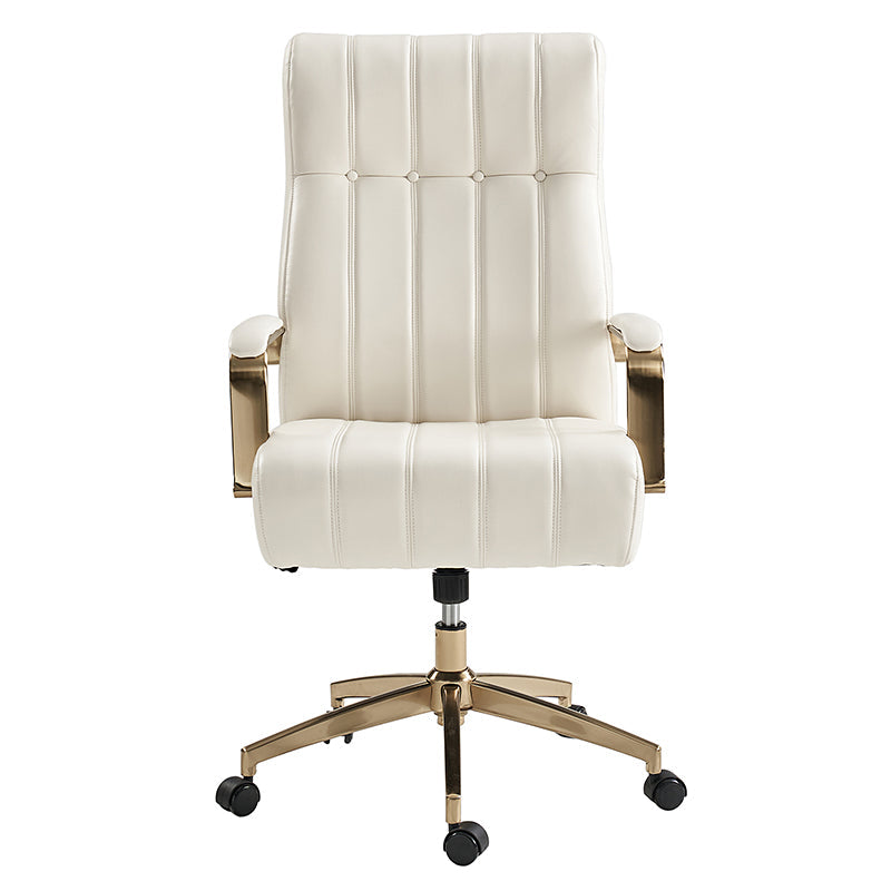 Premium Conelius Leather Ergonomic Executive Office Chair - High Back Adjustable Swivel Chair with Lumbar Support for Home & Office Workspace, Perfect for Long Hours Sitting Comfort