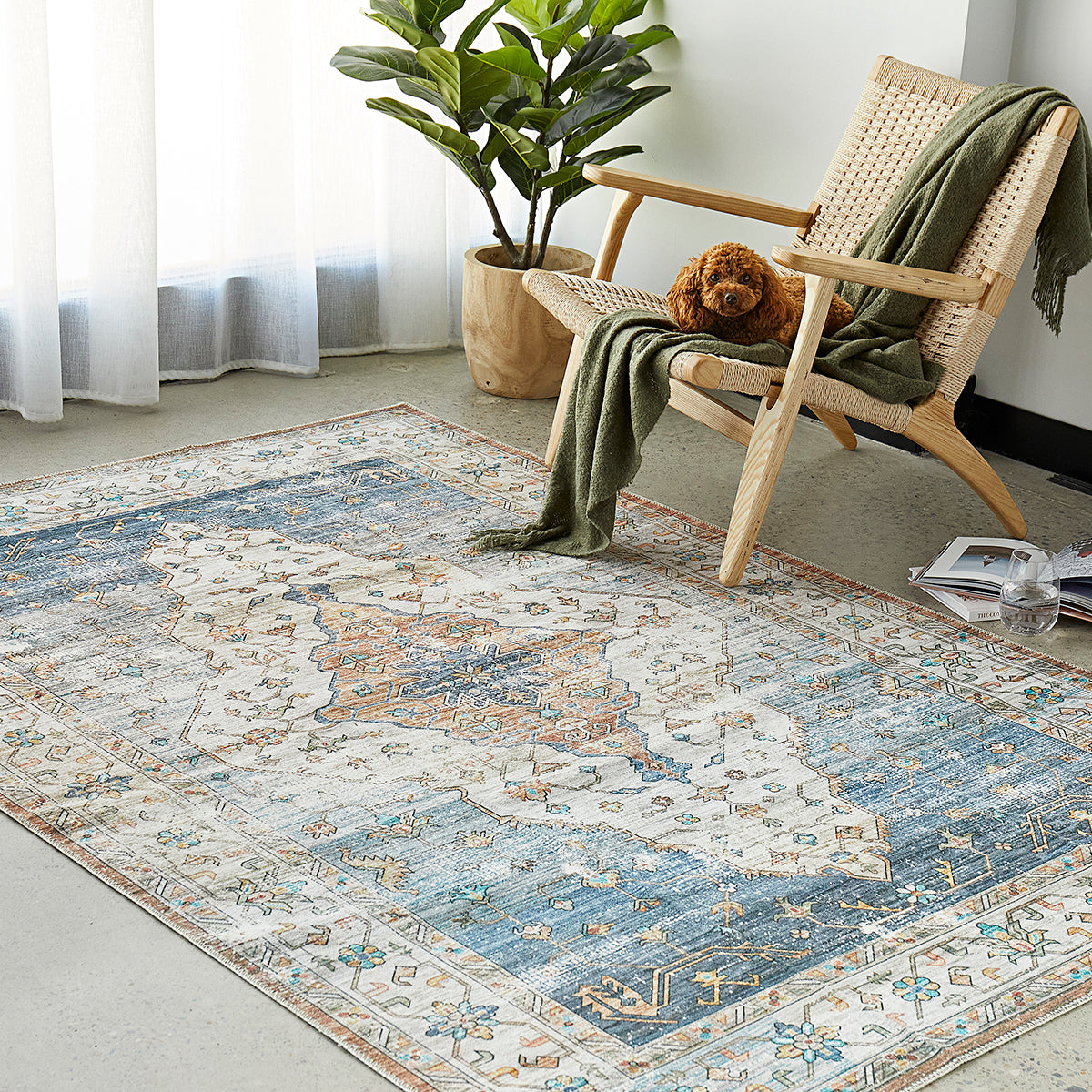 Kindred Blair Rug - Soft & Stylish Area Rug for Living Room, Bedroom, Home Decor - Perfect for Cozy Spaces & Modern Interiors
