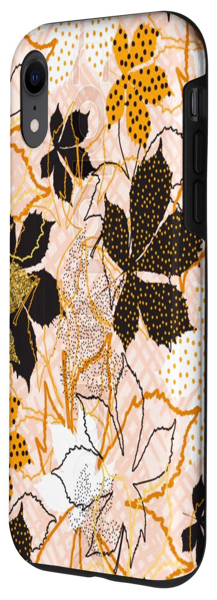 iPhone XR Fall Leaves Phone Case - Durable Protective Cover with Stylish Autumn Design - Perfect for Everyday Use, Travel & Outdoor Activities