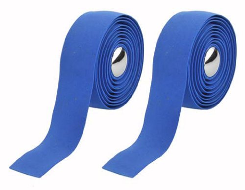 Premium Lowrider EVA Cork Handlebar Tape - Blue Cycling Grip for Road Bikes, Mountain Bikes, Fixie & Beach Cruisers | Comfortable & Durable Handlebar Wrap for Commuting, Racing & Long-Distance Riding