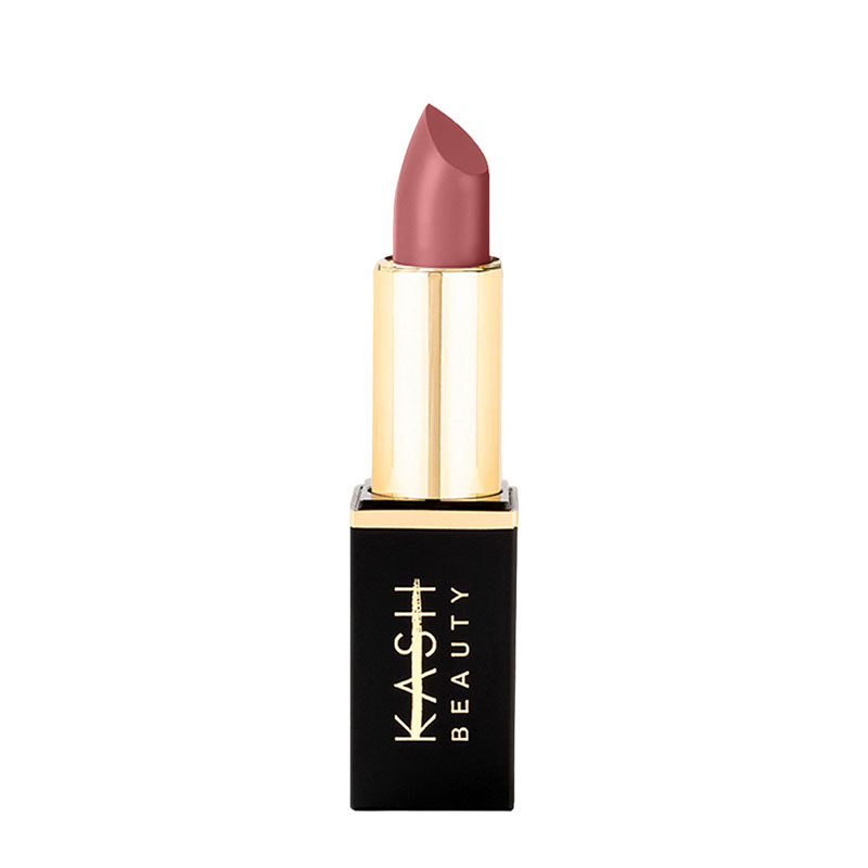 Kash Beauty Satin Lipstick - Long Lasting Hydrating Matte Lipstick with Vitamin E | Perfect for Everyday Wear, Date Night & Special Occasions