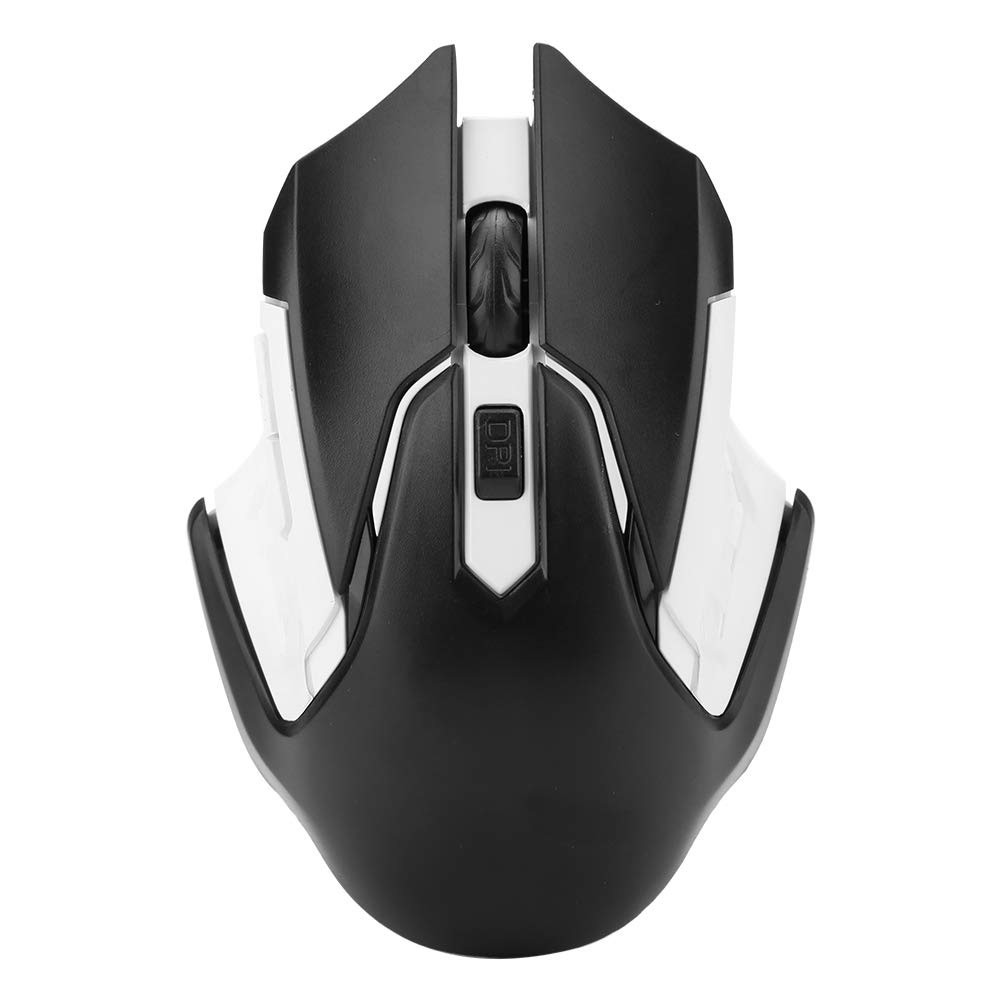 Wendry Wireless Optical Air Mouse - 1200DPI Gaming Mouse with Comfortable Grip, No Delay 2.4G Wireless for PC & Laptop (Black) - Perfect for Office Work, Gaming, and Home Use
