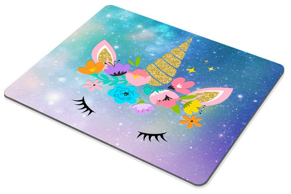 Custom Unicorn Gaming Mouse Pad - Non-Slip Rubber Base, Large Rectangle Mousepad for PC & Laptop - Perfect for Gaming, Office Work & Home Use