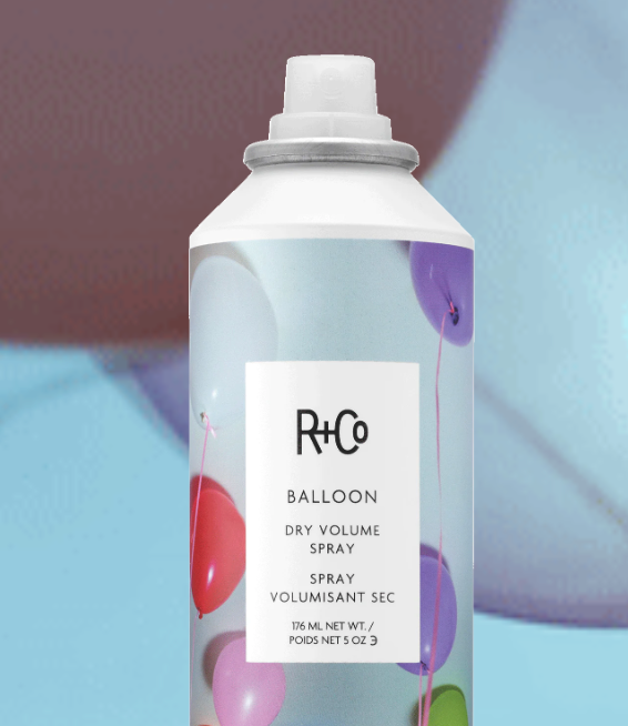 R+Co Balloon Dry Volume Spray for Fine Hair - Texturizing & Volumizing Hair Spray for Lift & Hold - Perfect for Styling, Updos & Everyday Volume (8.5 oz)