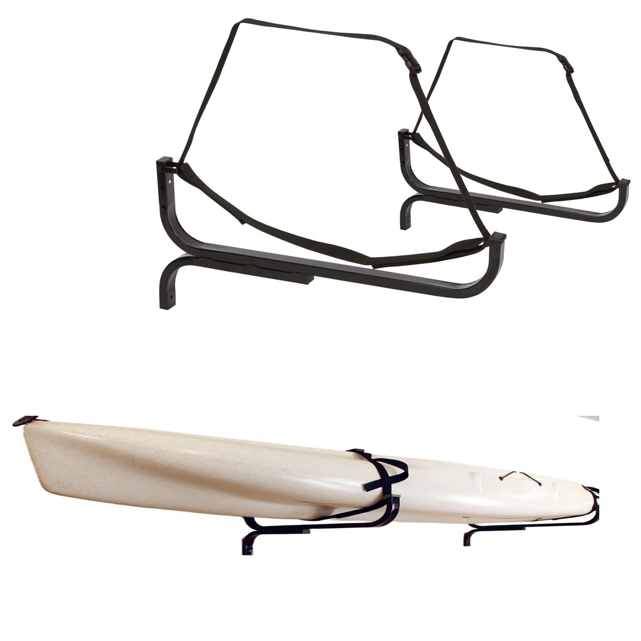 Suspenz Flat Rack - Universal Hanging Storage Solution for Bikes, Kayaks, Ladders & More - Perfect for Garage, Shed & Outdoor Organization