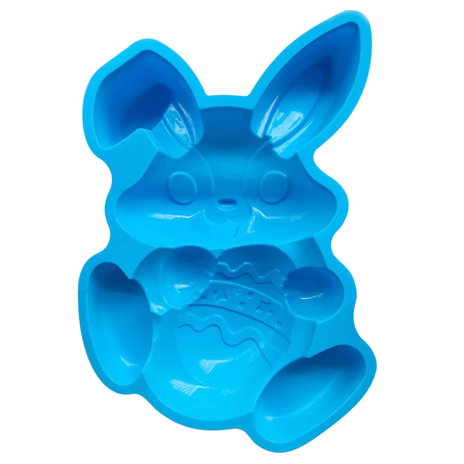 Bunny Silicone Cake Mold - Easter Baking Kit for Kids with Pens | DIY Cartoon Bunny Cake Molds for Cupcakes, Cookies & Desserts | Fun Easter Party Activity & Holiday Baking Gift