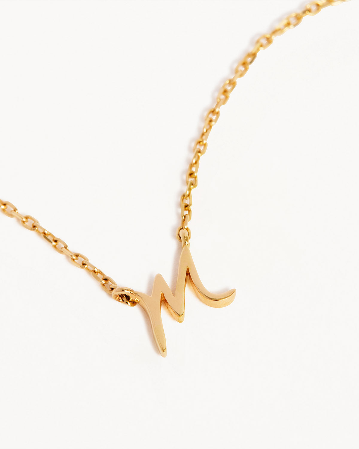 14K Solid Gold Love Letter Necklace for Women - Personalized Romantic Jewelry Gift for Her - Perfect for Anniversaries, Valentine's Day & Special Occasions