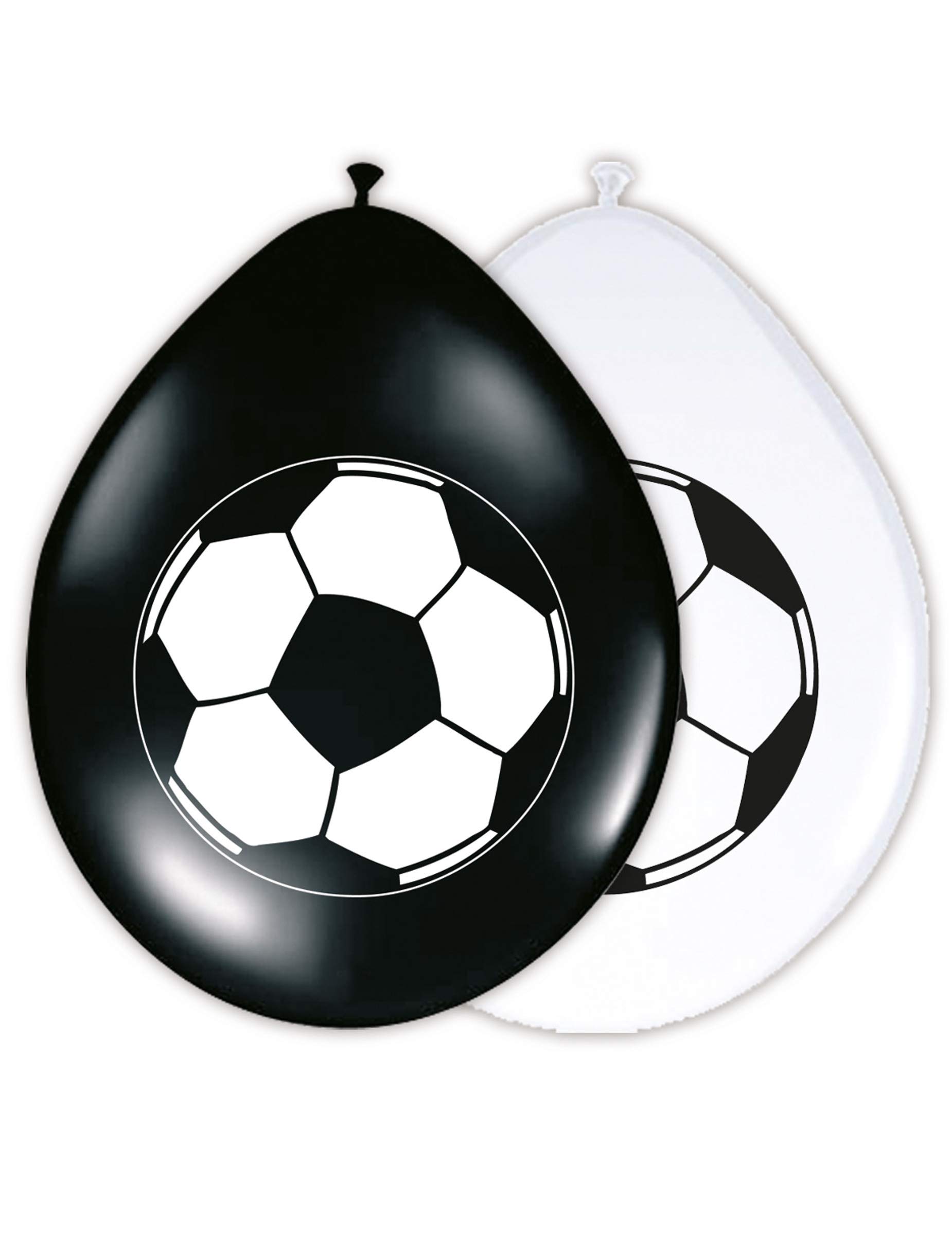 8 Balloons Football - Durable Party Balloons for Sports Events, Birthday Celebrations & Outdoor Games - Perfect for Kids, Adults & Team Activities