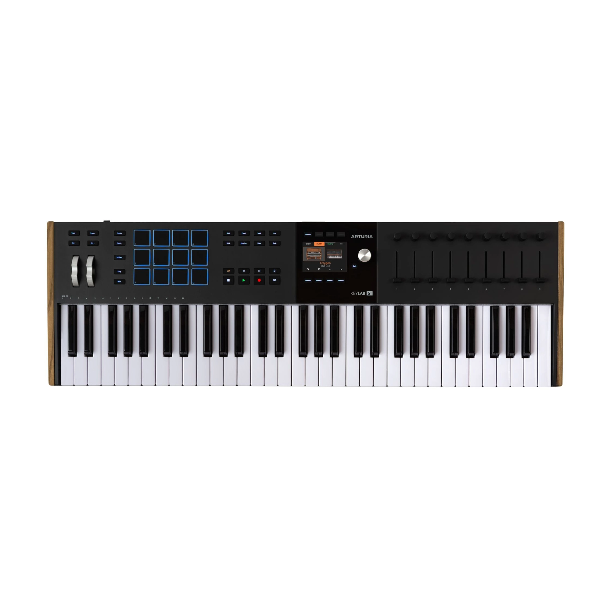 Arturia KeyLab 61 Mk3 MIDI Keyboard Controller - 61-Key USB MIDI Keyboard with DAW Integration & Premium Build | Perfect for Music Production, Studio Recording & Live Performances