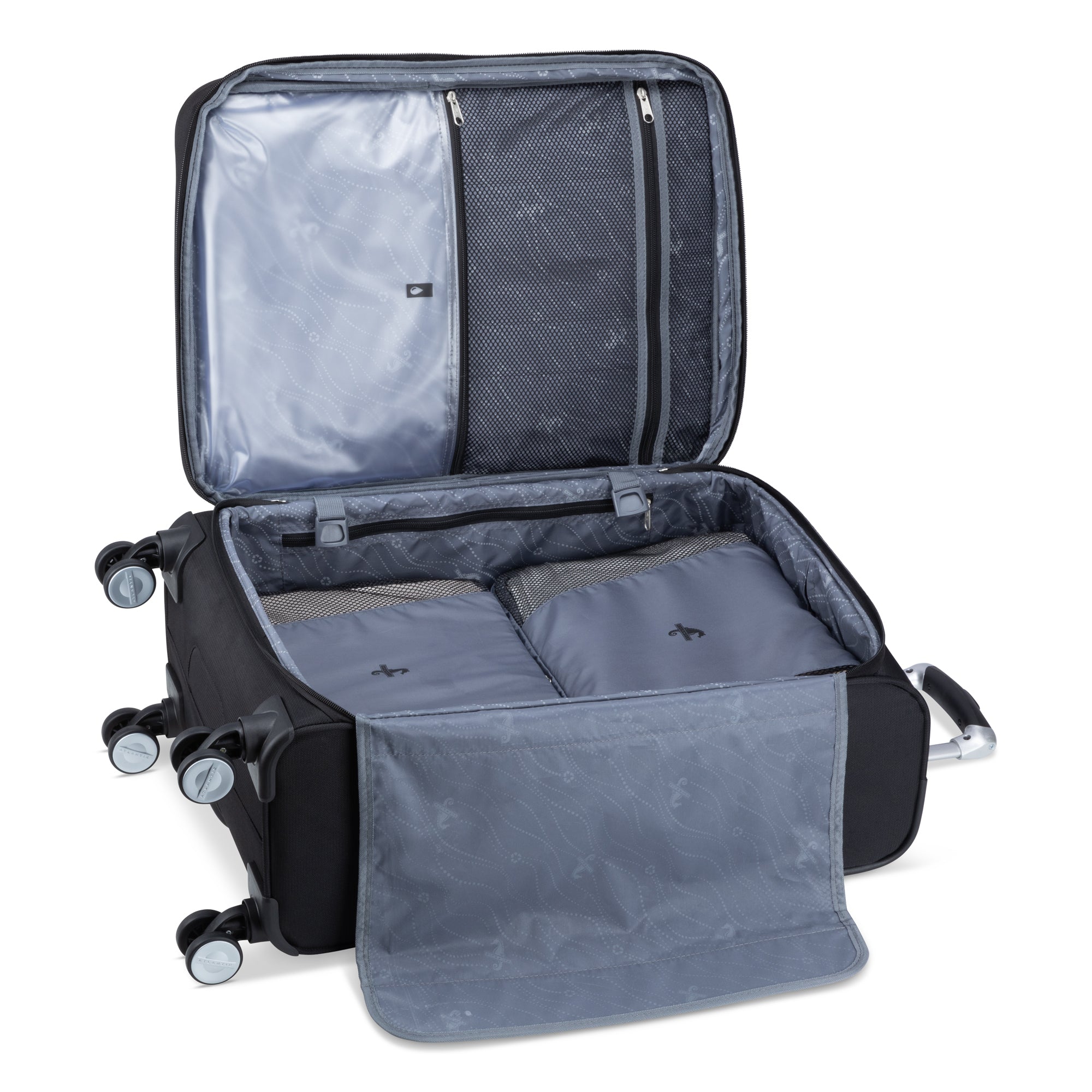 Atlantic Sailbound 3-Piece Luggage Set - Lightweight Spinner Suitcase with TSA Lock for Travel, Vacation & Business Trips (Carry-On, Medium & Large)