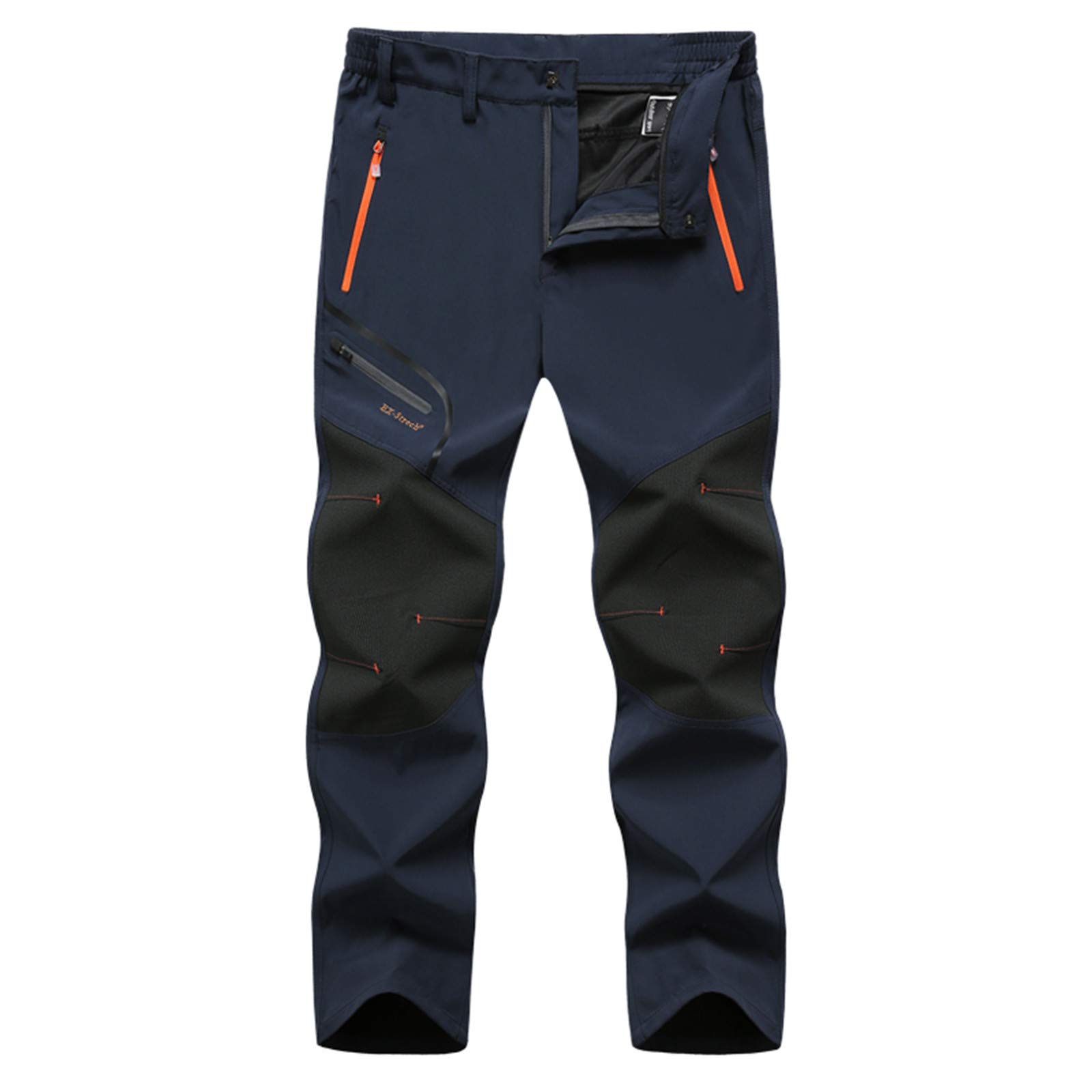 Waterproof Hiking Pants for Men - Windproof & Warm Outdoor Camping Trousers - Ideal for Backpacking, Trekking, and Winter Adventures