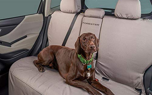 Genuine OEM Subaru Rear Polyester Bench Seat Cover for 2019-2024 Forester F411SSJ011 - Waterproof & Durable Protection for Pets, Kids, and Spills - Perfect for Road Trips, Camping, and Daily Commute
