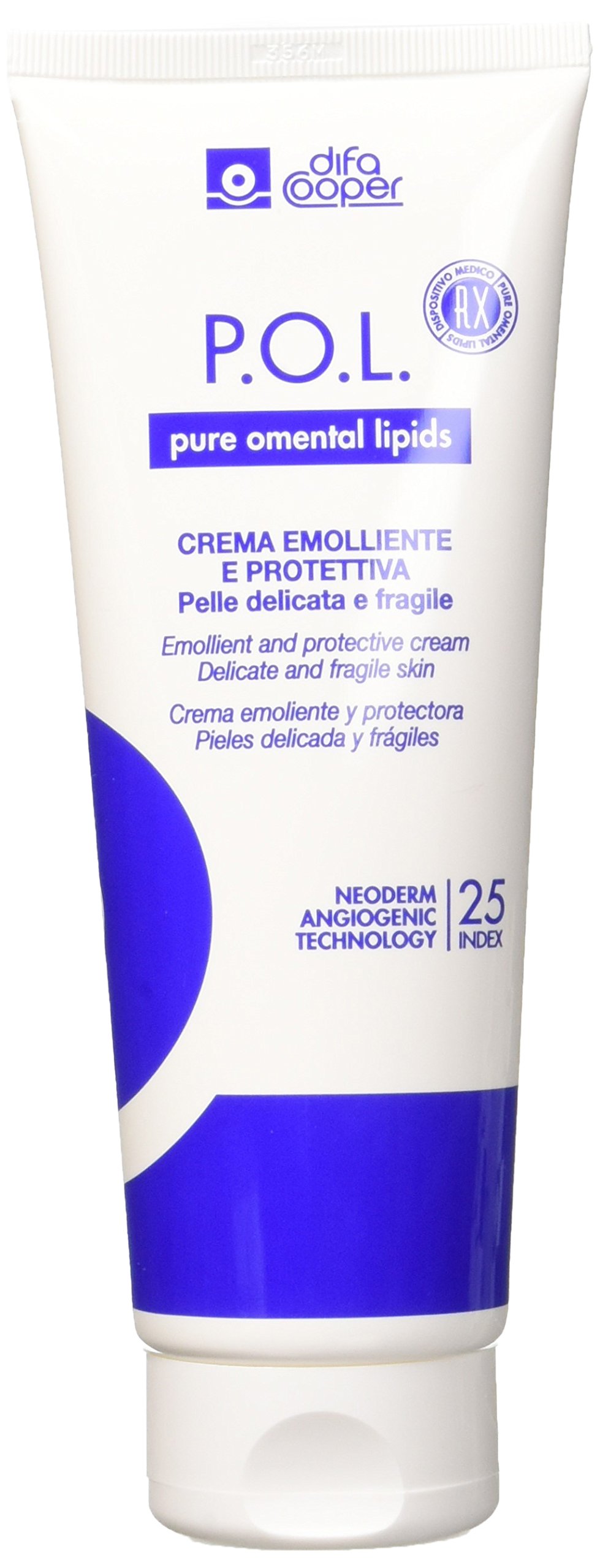 Difa Cooper Pol Protective Emollient Cream 250ml - Moisturizing & Nourishing Skin Care for Dry, Sensitive Skin | Perfect for Daily Hydration & After-Sun Care