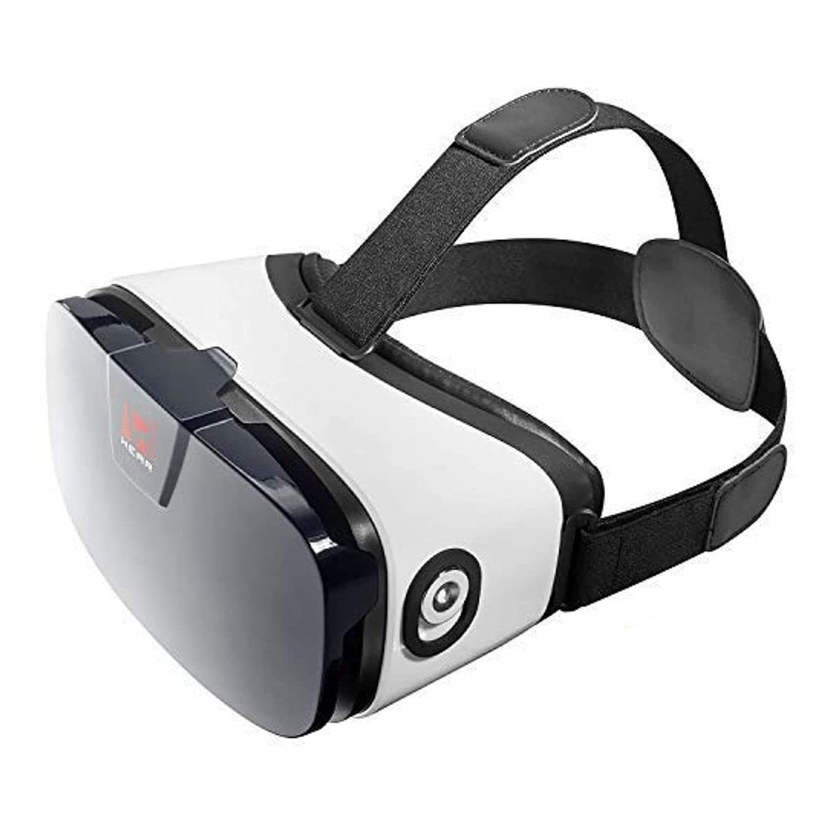 VR WEAR 3D Virtual Reality Headset - Wireless VR Glasses for iPhone 6/7/8/X/Plus & Samsung Galaxy S6/S7/S8/S9/Note - Compatible with 4.5-6.5 Inch Android Smartphones - Includes 2 Free Stickers - Perfect for Gaming, Movies & 360° VR Experiences