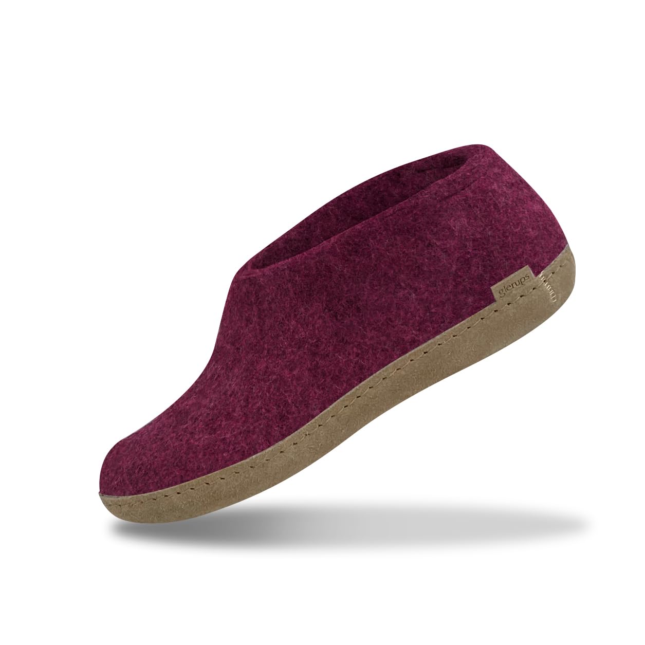 Glerups Genuine Leather Wool Shoes - Comfortable & Durable Indoor/Outdoor Slippers for Men & Women - Perfect for Home, Office & Relaxation