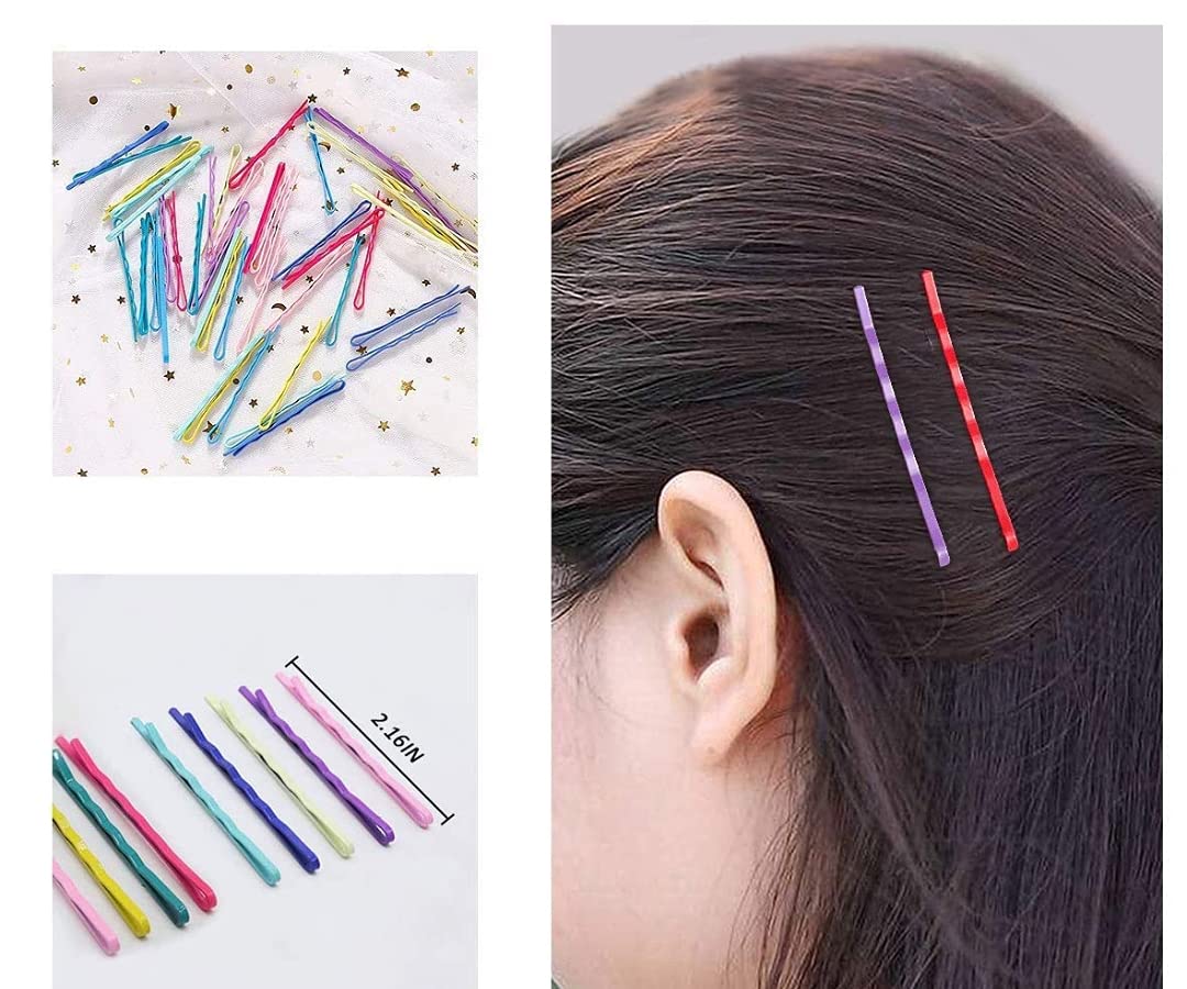 Stylish Metal Bobby Pins for Women - 50pcs Hair Accessories for Party & Daily Use