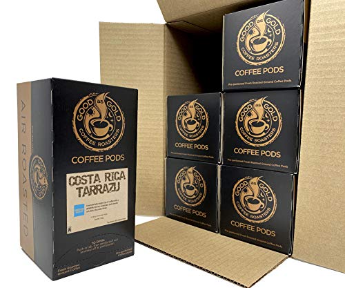 Premium Costa Rica Coffee Pods - 18ct Single Origin Arabica Pods (6 Pack Case) | Compatible with Keurig 2.0 | Perfect for Home, Office & Gifting
