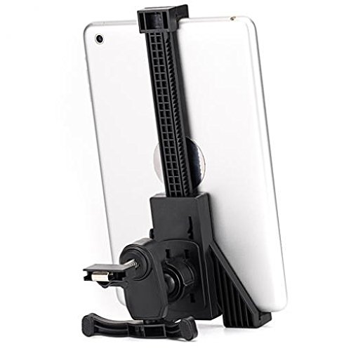 Universal Car Air Vent Tablet Holder - 360° Rotating Swivel Mount Stand for iPad Mini, iPad Pro 9.7, Archos 10.1 G9 & More - Secure Hands-Free Viewing for GPS Navigation & Entertainment While Driving