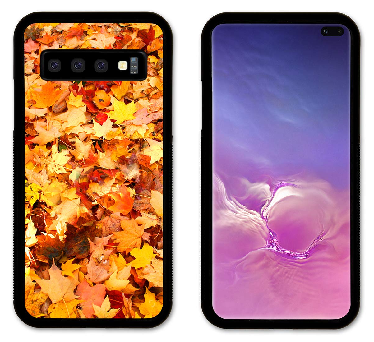 Slim Samsung Galaxy S10+ Phone Case - Fall Leaves Design for Daily Protection