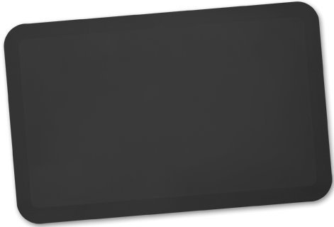 NewLife Gel Pro Midnight 3' x 5' Anti-Fatigue Floor Mat - Comfortable Standing Mat for Kitchen, Office & Workshop - USA Made Non-Slip Gel Cushion Mat for Hard Floors