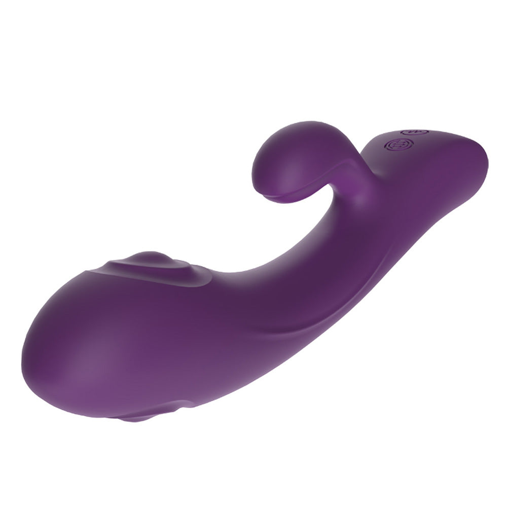 Aphrodisia Super Power Duo Pulse Thumping G Spot Rabbit Vibrator - Dual Stimulation Clitoral & G Spot Massager for Women - Perfect for Couples Play & Solo Pleasure