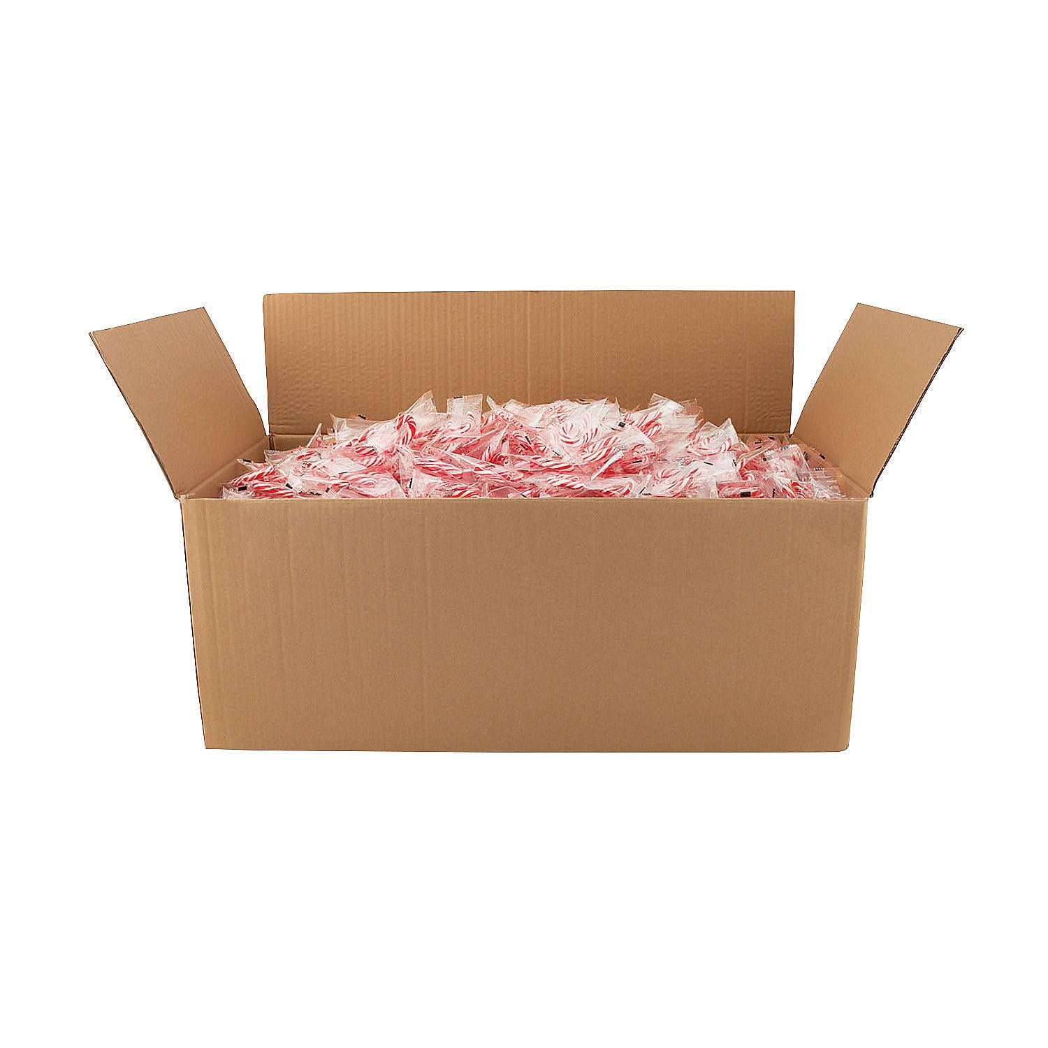 Bulk Mini Candy Canes - 900 Individually Wrapped Christmas Peppermint Candies for Holiday Parties, Stocking Stuffers, Parades & Office Treats | Perfect for Christmas Decorations, Gift Bags & Festive Events