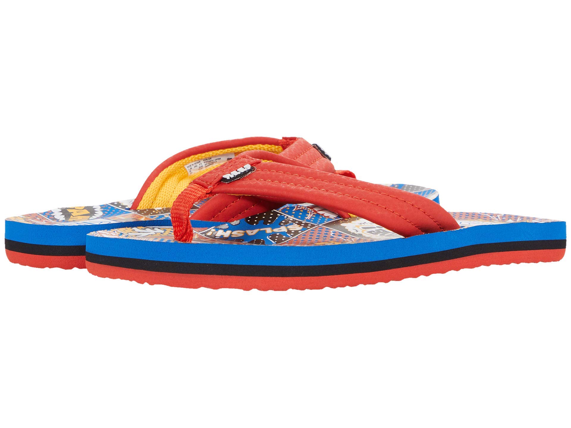 Reef Boys Ahi Kids Sandals - Comfortable & Durable Beach & Pool Shoes for Boys & Girls | Perfect for Summer, Swimming, and Outdoor Adventures