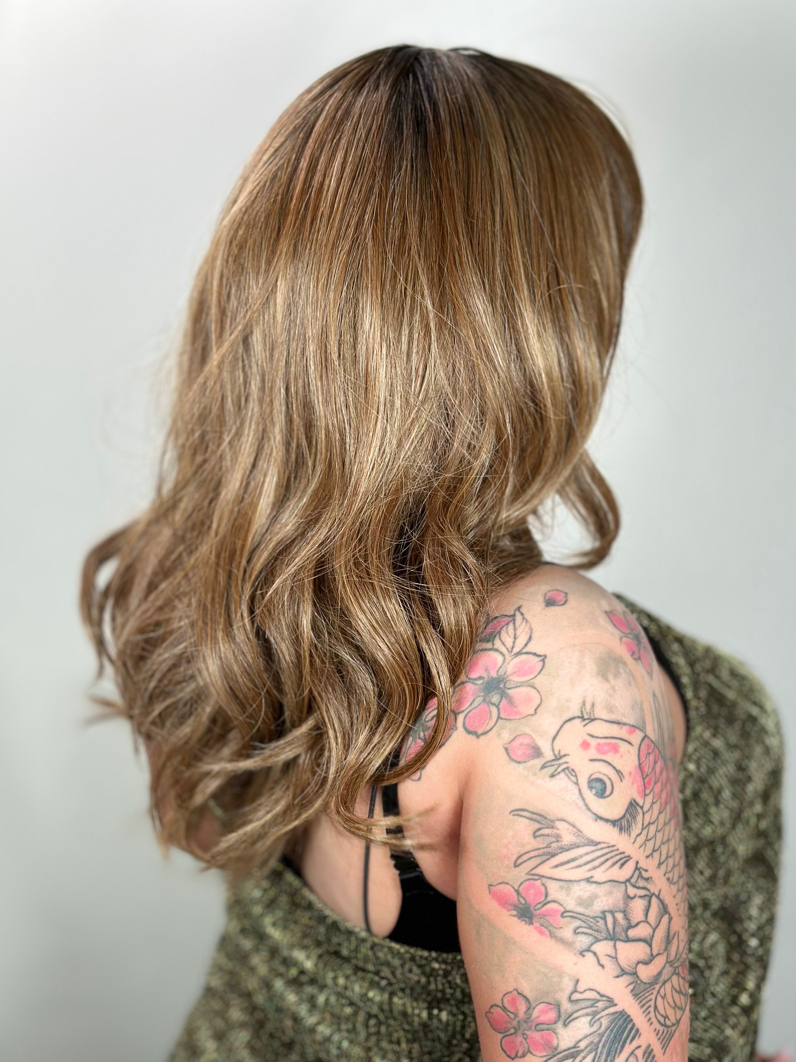TIMELESS TOPPER 18-Layered Loose Wave Human Hair Topper for Women - Natural Looking Hair Extensions for Thinning Hair | Perfect for Daily Wear, Parties & Special Occasions