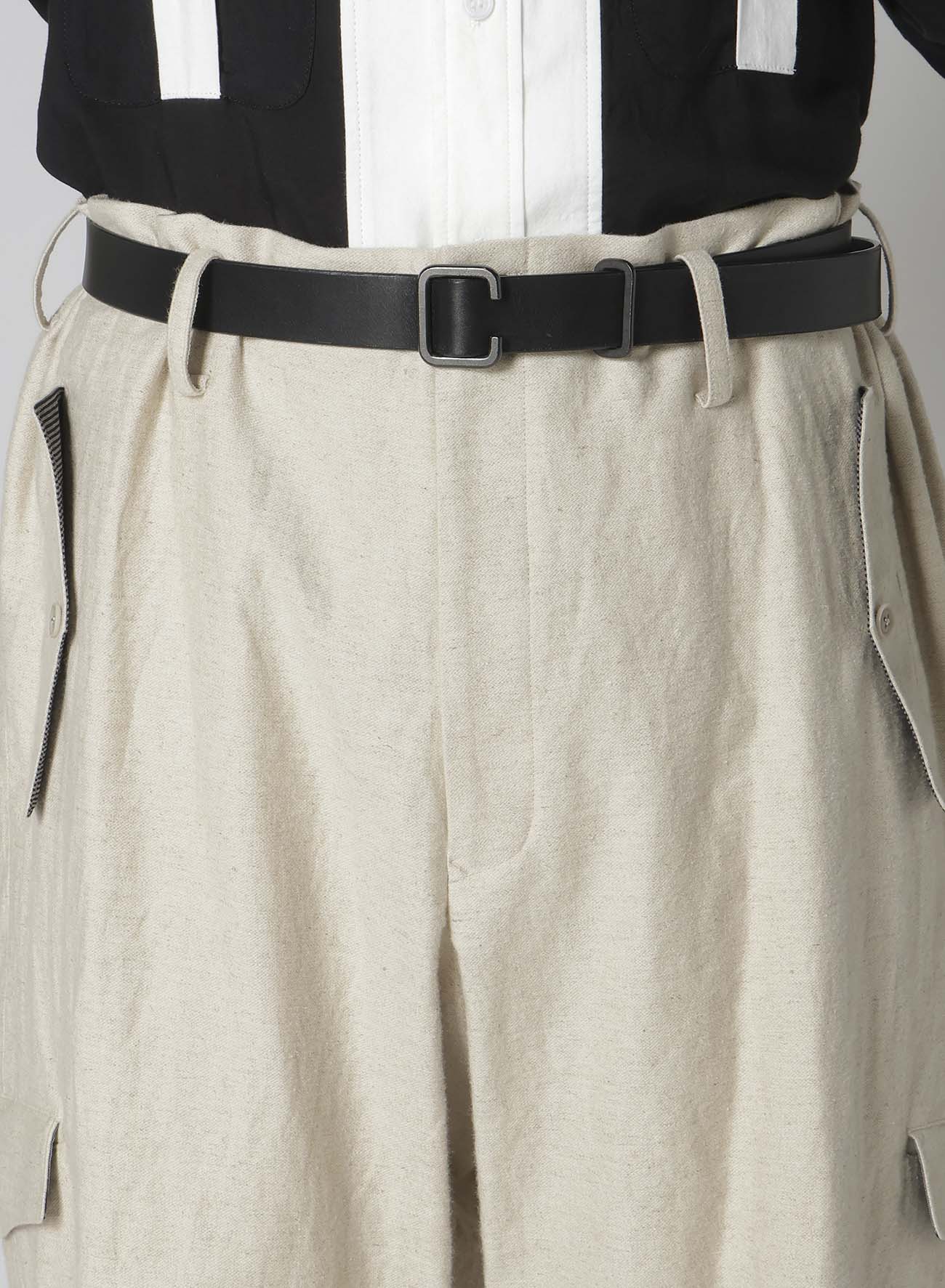 Premium Cotton Linen Blend Double Satin Pants with Flap Pockets - Comfortable & Stylish for Work, Travel & Casual Wear