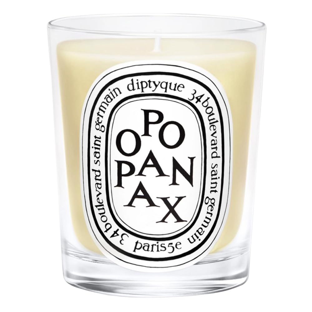 Diptyque Opopanax Scented Candle 6.5 oz - Luxurious Unisex Home Fragrance for Relaxation, Meditation & Romantic Ambiance