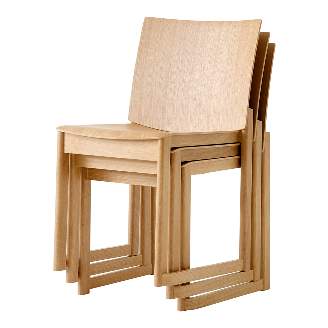 Allwood AV35 Side Chair - Stackable Dining Chair for Kitchen, Restaurant & Office - Modern & Comfortable Seating Solution